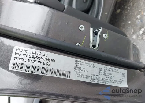 2021 Jeep Cherokee 80Th Anniversary 4X4 из США, поврежденный, VIN 1C4PJMMX6MD199161